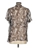 Fred David Gray Short Sleeve Blouse Size M (estimated) - photo 2