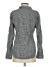 J.Crew 100% Linen Checkered-gingham Gray Long Sleeve Button-Down Shirt Size 4 - photo 2