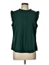 Allegra K 100% Polyester Green Sleeveless Blouse Size L - photo 1