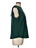 Allegra K 100% Polyester Green Sleeveless Blouse Size L - photo 4