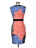 Jax Graphic Blue Cocktail Dress Size 6 - photo 2