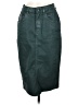 Pilcro Teal Denim Skirt Size 6 - photo 1