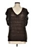 BCBGMAXAZRIA 100% Acrylic Brown Sweater Vest Size M - photo 1