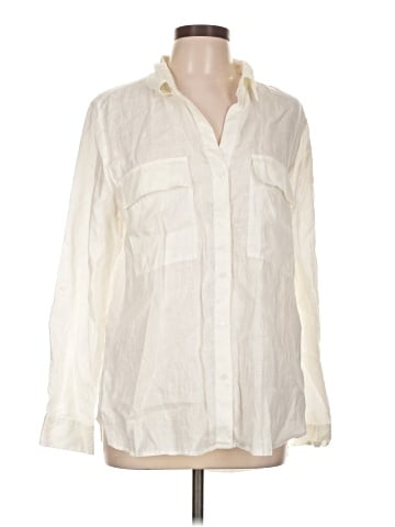 Babaton Long Sleeve Button-Down Shirt (view 1)