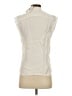 J.Crew Ivory Sleeveless Button-Down Shirt Size 00 - photo 2
