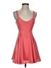 Margot 100% Polyester Solid Pink Cocktail Dress Size XS - photo 1