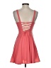 Margot 100% Polyester Solid Pink Cocktail Dress Size XS - photo 2