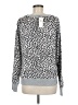 Splendid Animal Print Silver Pullover Sweater Size M - photo 2