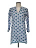 Roberta Roller Rabbit 100% Cotton Blue 3/4 Sleeve Blouse Size XS - photo 1