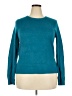 Faded Glory 100% Acrylic Teal Pullover Sweater Size 20 - photo 1