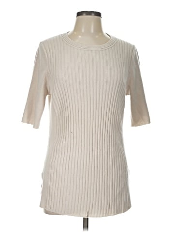 Lafayette 148 New York Cashmere Pullover Sweater (view 1)