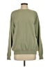 H&M Solid Green Sweatshirt Size S - photo 1
