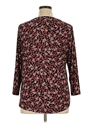 Anne Klein 3/4 Sleeve Blouse (view 2)