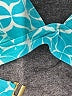 J.Crew Print Teal Swimsuit Top Size S - photo 3
