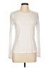 J. McLaughlin Ivory Long Sleeve T-Shirt Size L - photo 1