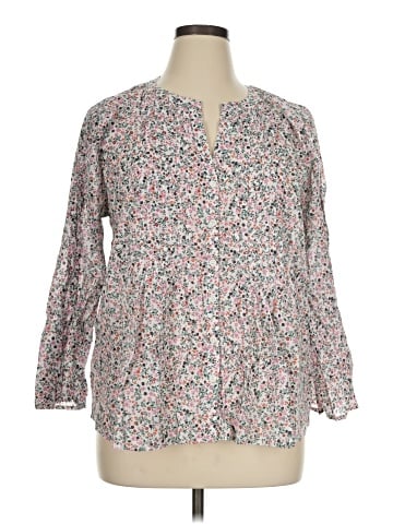 Style&Co 3/4 Sleeve Blouse (view 1)