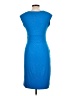 Chadwicks Solid Blue Cocktail Dress Size 10 - photo 2