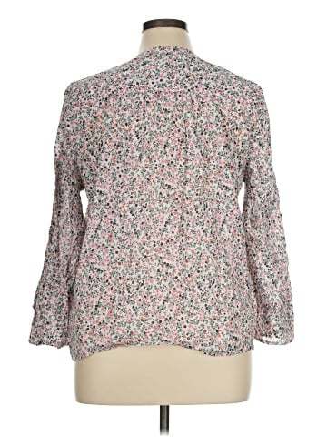 Style&Co 3/4 Sleeve Blouse (view 2)