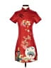 Unbranded Red Cocktail Dress Size L - photo 1