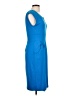 Chadwicks Solid Blue Cocktail Dress Size 10 - photo 4