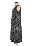 Susan Graver Argyle Black Casual Dress Size M - photo 5
