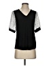 Perseption Concept Black Short Sleeve Top Size S - photo 1