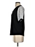 Perseption Concept Black Short Sleeve Top Size S - photo 5
