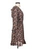 Topshop Floral Black Casual Dress Size 2 - photo 4