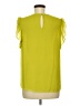 Naked Zebra 100% Polyester Green Short Sleeve Blouse Size M - photo 2