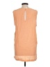 Equipment 100% Silk Orange Sleeveless Silk Top Size L - photo 2