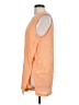 Equipment 100% Silk Orange Sleeveless Silk Top Size L - photo 5
