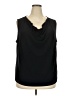 Joan Rivers Black Sleeveless Blouse Size 2X - photo 1