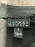 En Focus Studio Solid Gray Casual Dress Size 4 - photo 7