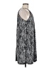 Tahari Graphic Silver Cocktail Dress Size M - photo 4