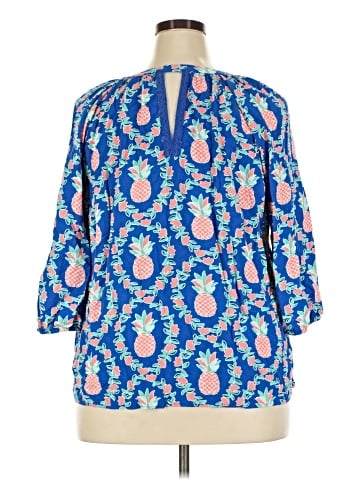 Crown & Ivy 3/4 Sleeve Blouse (view 2)