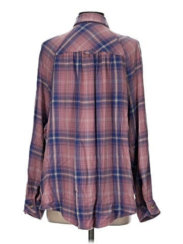BDG Long Sleeve Button-Down Shirt (view 2)