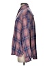 BDG Plaid Purple Long Sleeve Button-Down Shirt Size S - photo 5
