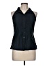 Vince. Black Sleeveless Button-Down Shirt Size 6 - photo 1