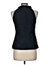 Vince. Black Sleeveless Button-Down Shirt Size 6 - photo 2