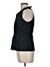 Vince. Black Sleeveless Button-Down Shirt Size 6 - photo 5