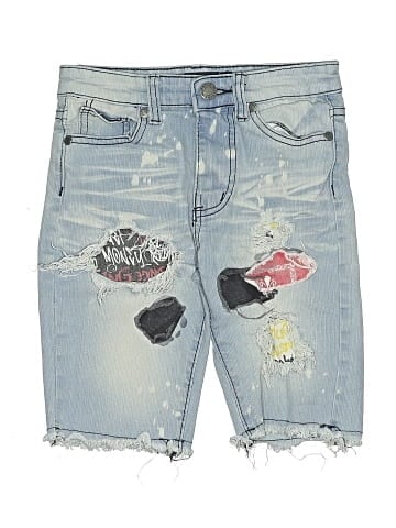 Blue Cult Denim Shorts (view 1)