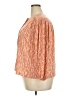 Elizabeth and James 100% Polyester Orange 3/4 Sleeve Blouse Size XXL - photo 5
