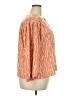 Elizabeth and James 100% Polyester Orange 3/4 Sleeve Blouse Size XXL - photo 4