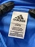Adidas 100% Polyester Blue Track Jacket Size 14 - 16 - photo 3