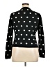 Sutton Studio 100% Cotton Polka Dots Black Cardigan Size XL - photo 2