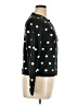Sutton Studio 100% Cotton Polka Dots Black Cardigan Size XL - photo 4