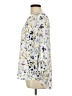 Daniel Rainn 100% Polyester Floral Ivory 3/4 Sleeve Blouse Size L - photo 5