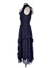 Lulus 100% Polyester Paisley Blue Casual Dress Size M - photo 5