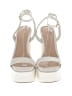 Aldo White Sandals Size 6 1/2 - photo 2