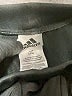 Adidas 100% Polyester Black Track Pants Size 14 - photo 7